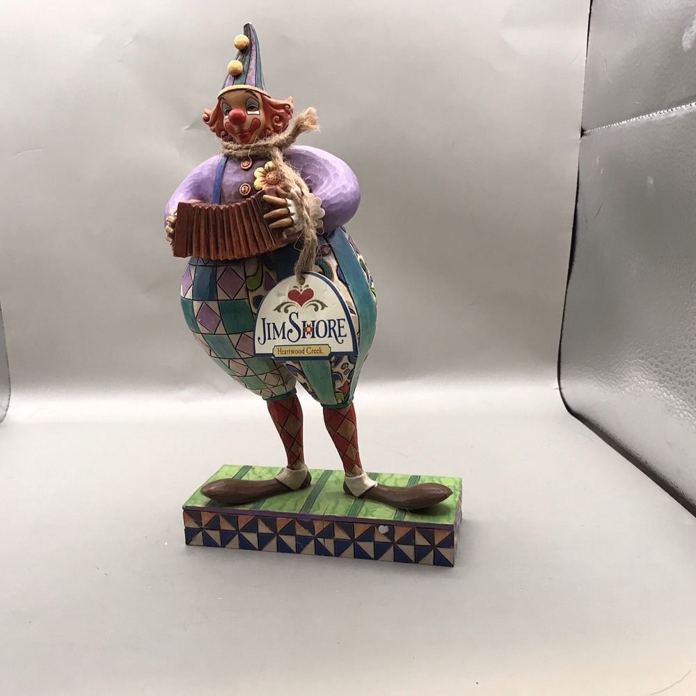 Jim‎ Shore's "Squeezebox" Heartwood Creek Collection Refurbished See Pics